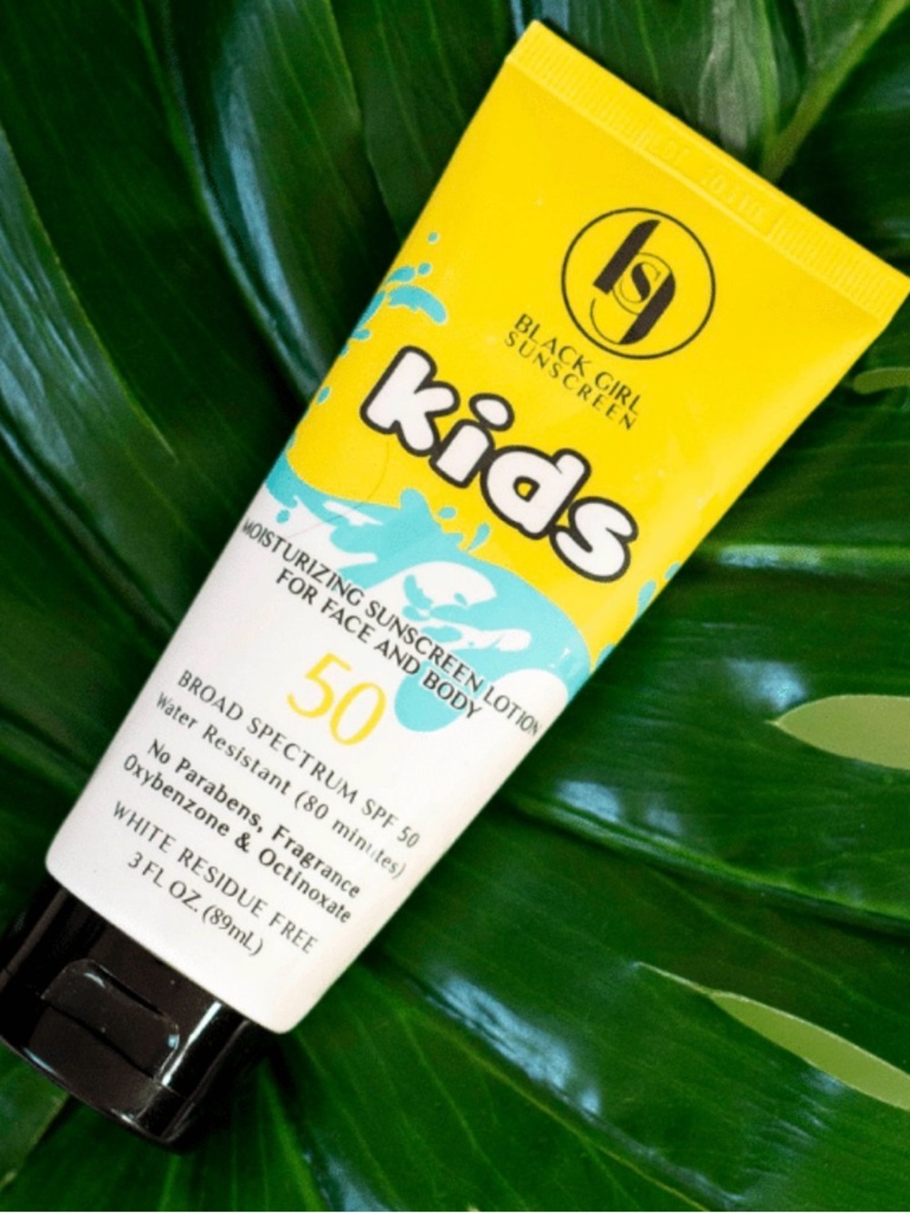 BGS Kids SPF 50 Sunscreen No White Cast 3 fl oz.